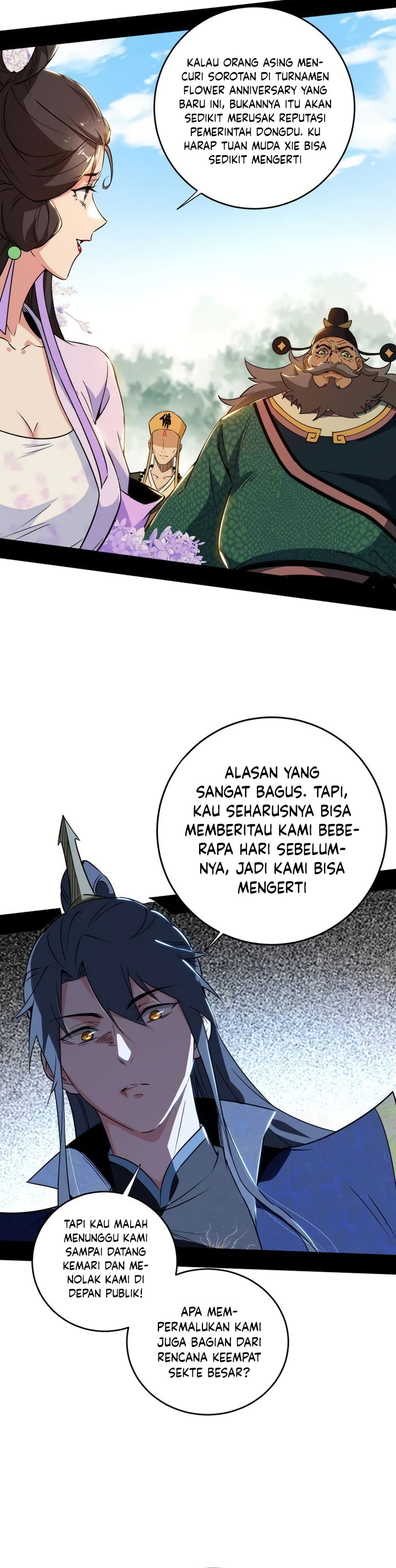 I’m An Evil God Chapter 458 Bahasa Indonesia